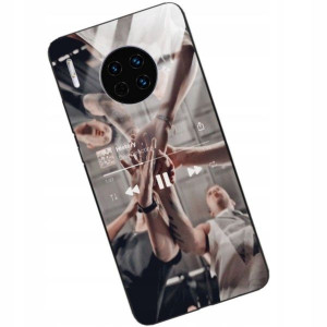 Etui Glass do HUAWEI MATE 30 PRO Muzyka Top Wzory