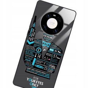 Etui Glass do HUAWEI MATE 40 Bond 007 TOP Wzory