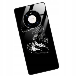 Etui GLASS do HUAWEI MATE 40 KOSMOS Księżyc Wzory