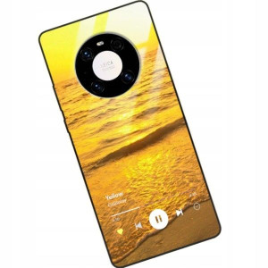 Etui Glass do HUAWEI MATE 40 Muzyka Spotify Wzory