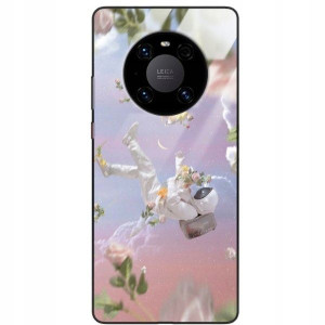 Etui Glass do HUAWEI MATE 40 PRO Kosmos Mix Wzory