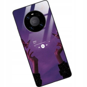 Etui Glass do HUAWEI MATE 40 PRO Muzyka Top Wzory