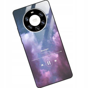Etui Glass do HUAWEI MATE 40 PRO PLUS Muzyka Wzory