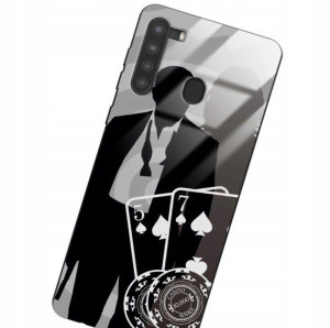 Etui Glass do SAMSUNG A21 Bond 007 TOP 100 Wzory