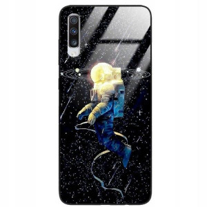 Etui Glass do SAMSUNG A70 Dla Fana Kosmosu Wzory