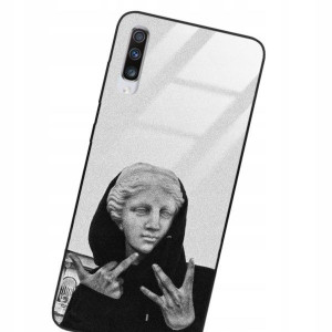 Etui GLASS do SAMSUNG A70 Obudowa Anime TOP Wzory