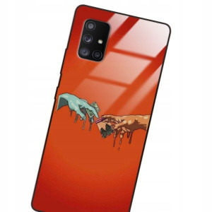 Etui GLASS do SAMSUNG A71 5G Case Anime TOP Wzory