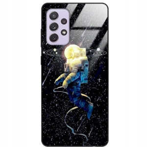 Etui Glass do SAMSUNG A72 Dla Fana Kosmosu Wzory