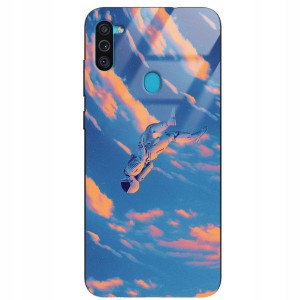 Etui Glass do SAMSUNG M11 Dla Fana Kosmosu Wzory