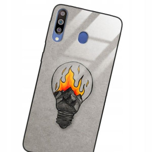 Etui GLASS do SAMSUNG M30 Obudowa Anime TOP Wzory
