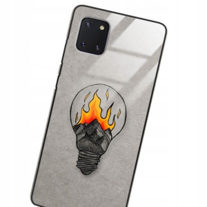 Etui GLASS do SAMSUNG NOTE 10 LITE Anime TOP Wzory