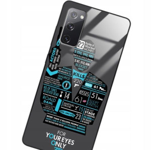 Etui Glass do SAMSUNG S20 LITE Bond 007 TOP Wzory