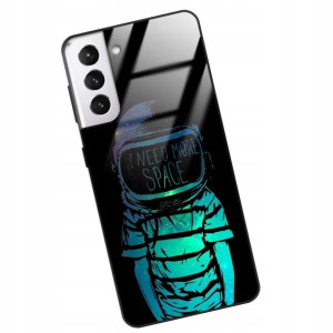 Etui GLASS do SAMSUNG S21 PLUS KOSMOS Galaxy Wzory