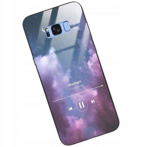 Etui Glass do SAMSUNG S8 PLUS Muzyka Spotify Wzory