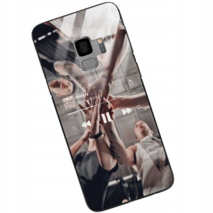 Etui Glass do SAMSUNG S9 Case Muzyka Spotify Wzory