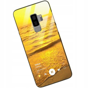 Etui Glass do SAMSUNG S9 PLUS Muzyka Spotify Wzory