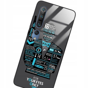 Etui Glass do XIAOMI MI 10 PRO Bond 007 TOP Wzory