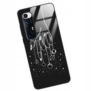 Etui GLASS do XIAOMI Mi 10s KOSMOS Księżyc Wzory