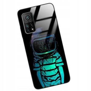Etui GLASS do XIAOMI Mi 10T KOSMOS Księżyc Wzory