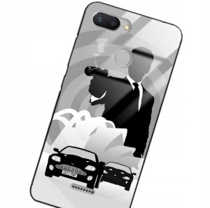 Etui Glass do XIAOMI REDMI 6 Bond 007 TOP Wzory