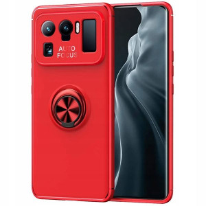 Etui Holder 3w1 Do Xiaomi Mi 11 Ultra Czerwony