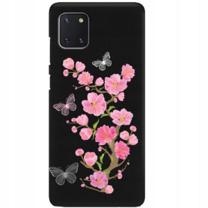 Etui Mat Czarne Do Samsung Note 10 Lite Case Wzory