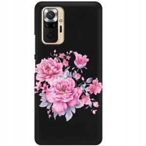 Etui Mat Czarne Do Xiaomi Redmi Note 10 Pro Wzory