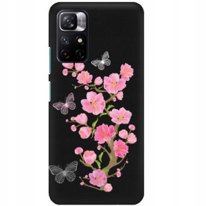 Etui Mat Czarne Do Xiaomi Redmi Note 11t 5g Wzory