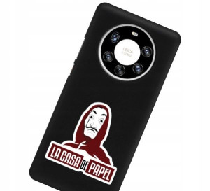 Etui Mat do HUAWEI MATE 40 PRO PLUS Czarn Filmy Wz