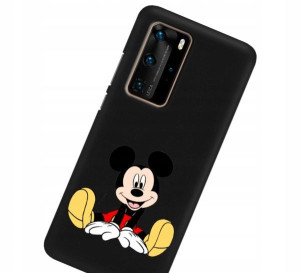 Etui Mat do HUAWEI P40 PRO Czarny Gry Filmy Wzory
