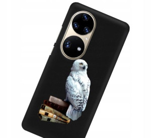 Etui Mat do HUAWEI P50 PRO Czarny Gry Filmy Wzory
