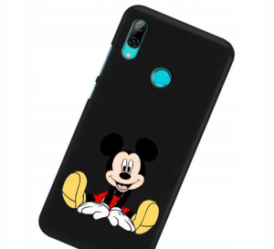 Etui Mat do HUAWEI Y7 2019 Czarny Gry Filmy Wzory