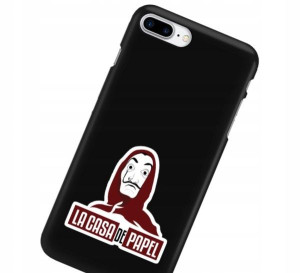 Etui Mat do IPHONE 7 PLUS Czarny Gry Filmy Wzory
