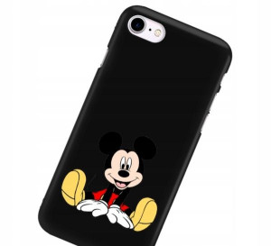 Etui Mat do IPHONE SE 2020 Czarny Gry Filmy Wzory