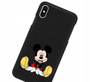 Etui Mat do IPHONE XS MAX Czarny Gry Filmy Wzory
