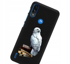 Etui Mat do MOTOROLA E7 POWER Czarny Filmy Wzory