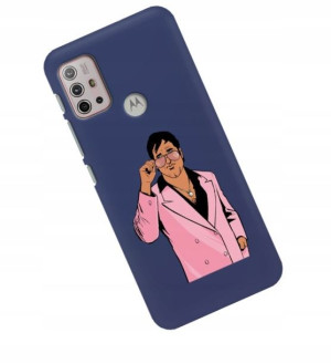 Etui Mat do MOTOROLA G10 POWER Granat Filmy Wzory