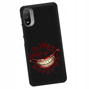 Etui Mat do MOTOROLA MOTO E20 Czarny Filmy Wzory