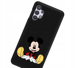 Etui Mat do SAMSUNG A32 4G Czarny Gry Filmy Wzory