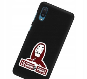 Etui Mat do SAMSUNG M02 4G Czarny Gry Filmy Wzory