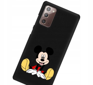 Etui Mat do SAMSUNG NOTE 20 Czarny Gry Filmy Wzory