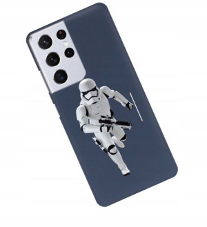 Etui Mat do SAMSUNG S21 ULTRA Granat Filmy Wzory