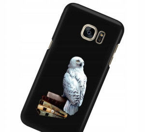 Etui Mat do SAMSUNG S7 EDGE Czarny Filmy Wzory
