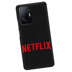 Etui Mat do XIAOMI 11T PRO 5G Czarny Filmy Wzory