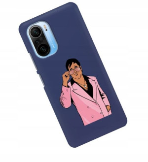 Etui Mat do XIAOMI REDMI K40 PRO Granat TOP Wzory
