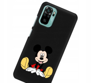 Etui Mat do XIAOMI REDMI NOTE 10 Czarny Filmy Wz