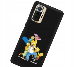Etui Mat do XIAOMI REDMI NOTE 10 PRO Czarn Filmy