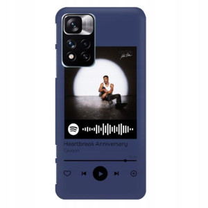 Etui MAT do XIAOMI REDMI NOTE 11 PRO 5G Granat WZ