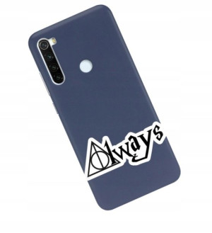 Etui Mat do XIAOMI REDMI NOTE 8T Granat TOP Wzory
