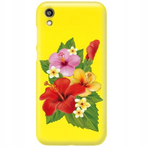 ETUI MAT ŻÓŁTE DO HUAWEI HONOR 8S Case Mix Wzory